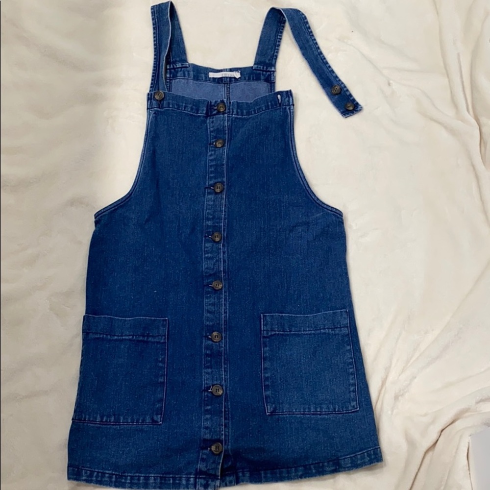 Jean Overall Dress